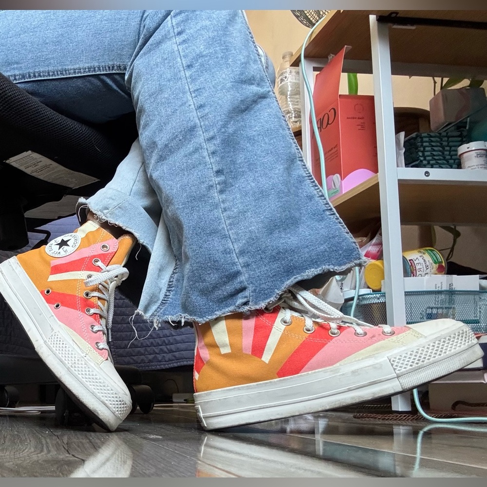 Platform High-Top Converses